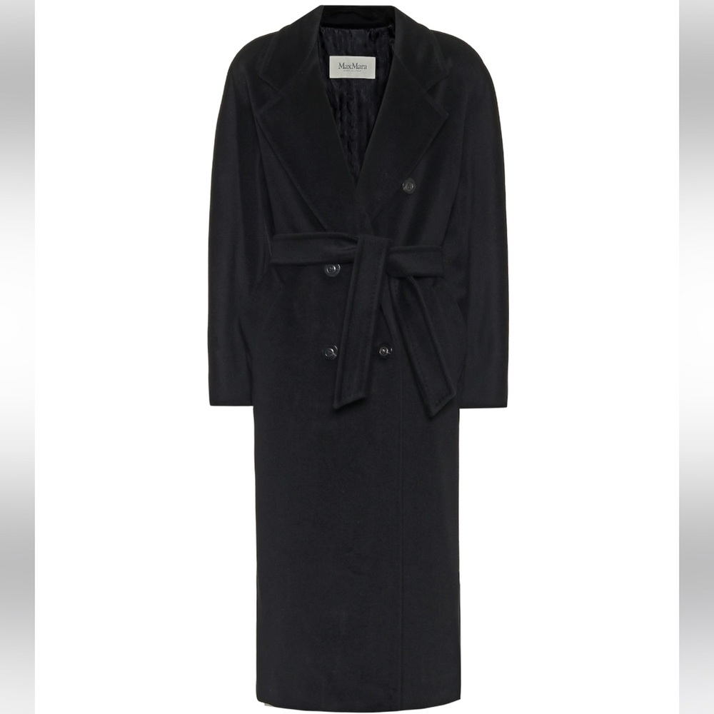 NWT MAX MARA 101801 Icon Coat Black